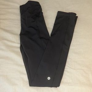 LULULEMON: cross over rouched legging